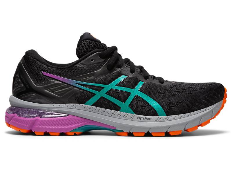 Sapato Para Trilha Asics GT-2000 Mulher Pretas, 9799A724.705